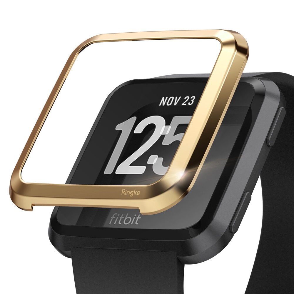 For Fitbit Versa Ringke Bezel Styling Frame Case Cover Stainless Steel Protector