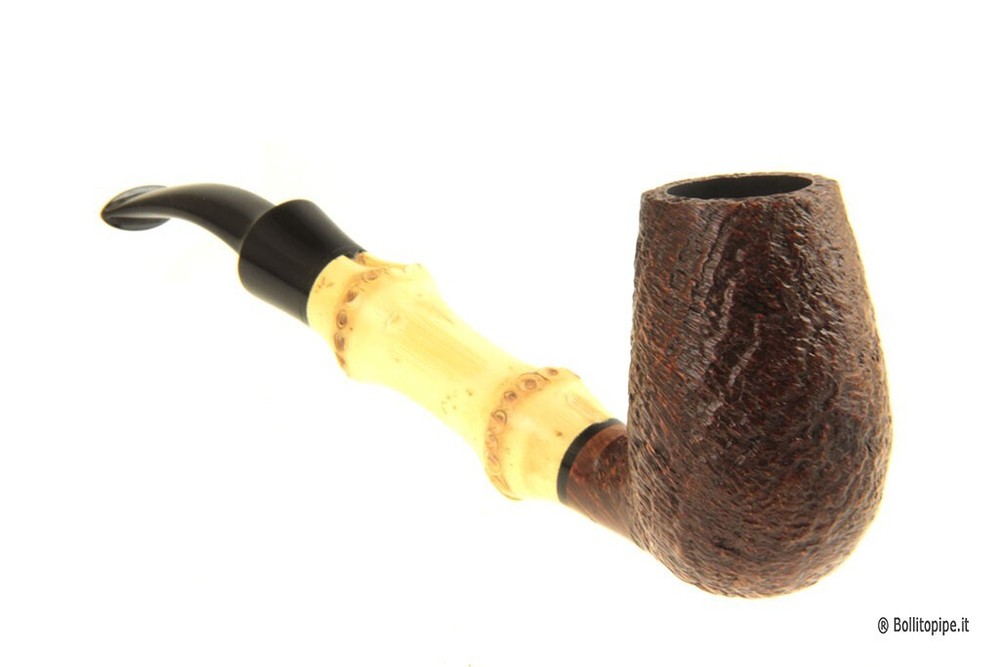 C-Pipe Sandblast - Bent Billiard Bamboo