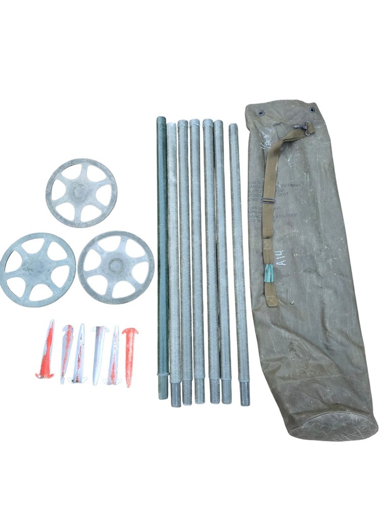 US Military Camouflage Net/Antenna Support System #8