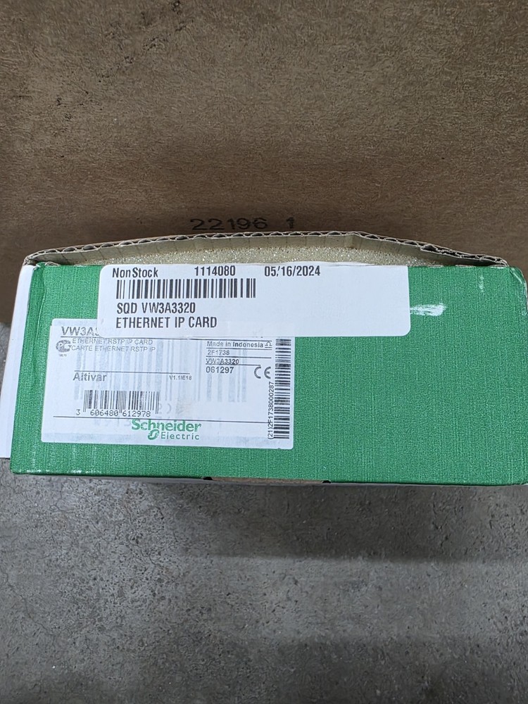 VW3A3320 Schneider Electric Ethernet IP/ Modbus TCP-IP New Sealed Free Shipping