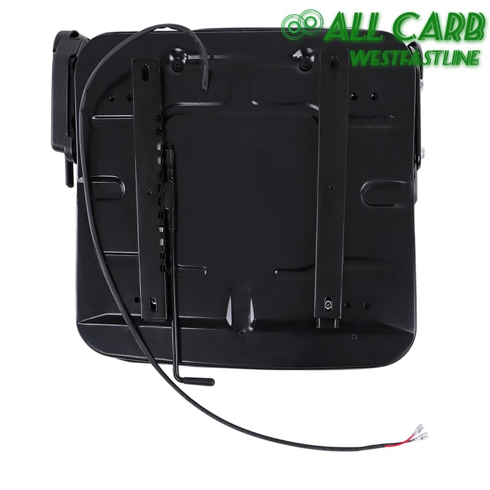 Black Universal Forklift Seat Fold Down Tractor Seat Micro Switch and Slide