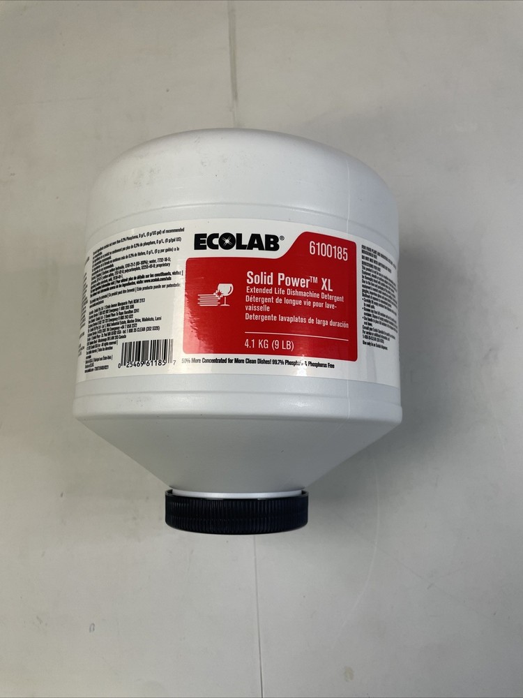 Ecolab Solid Power XL (6100185) Extended Life Dishmachine Detergent