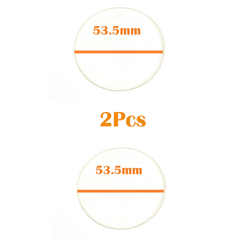 2Pcs Mitutoyo Dial Caliper Replacement Part Crystal Cover Dial Test Indicator