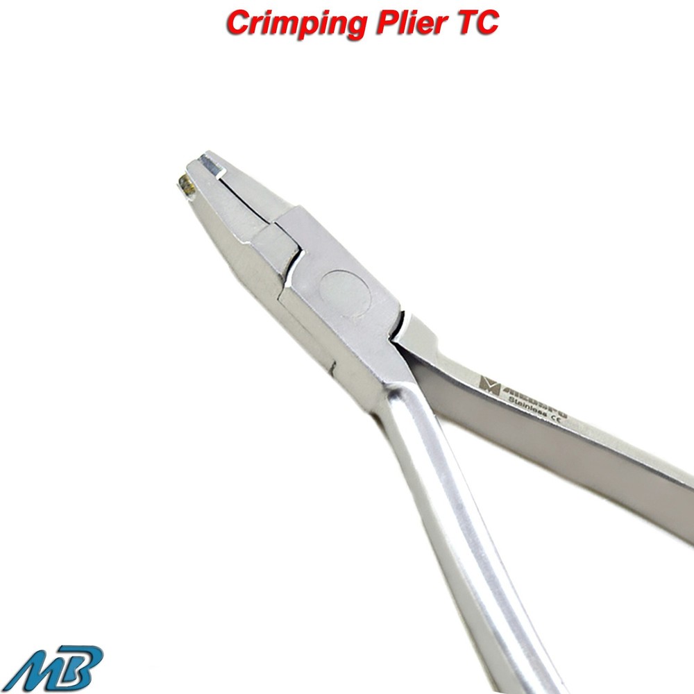 DENTAL HOOK CRIMPING PLIER CRIMPABLE ARCH WIRE PLACEMENT PLIER ORTHODONTIC TOOLS
