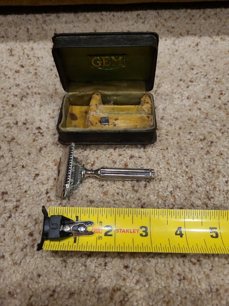 gem De luxe deluxe Model Safety Razor Box