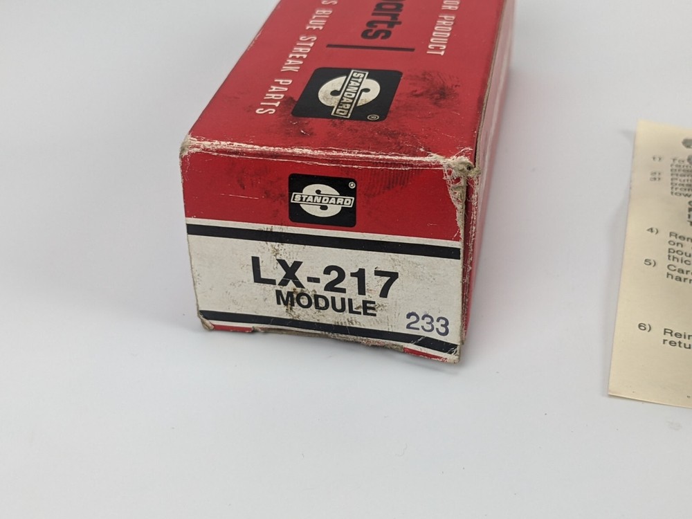 Standard LX-217 Iginition Control Module - NEW OLD STOCK