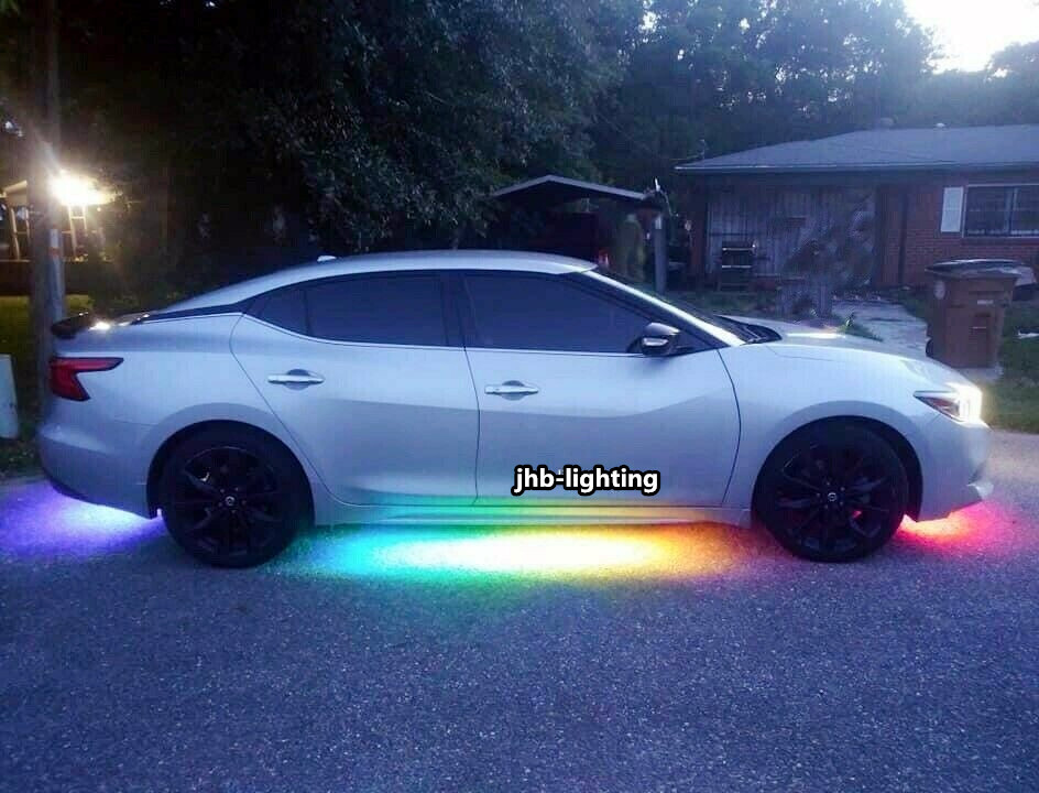 JHB Double/Triple/Quad Row Dream Remote+APP CHASING Flow Underglow Strips Lights