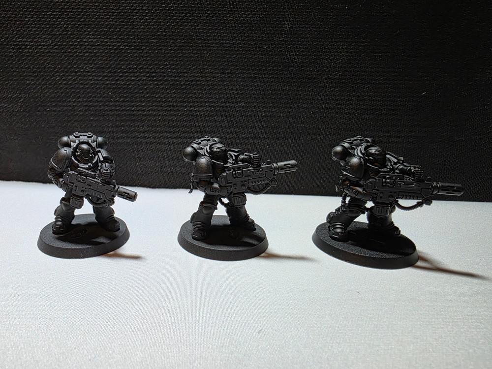 Warhammer 40k Space Marine Eradicators 3-man squad