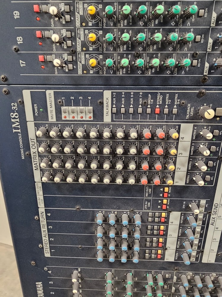 Yamaha IM8-32 Sound Reinforcement Console
