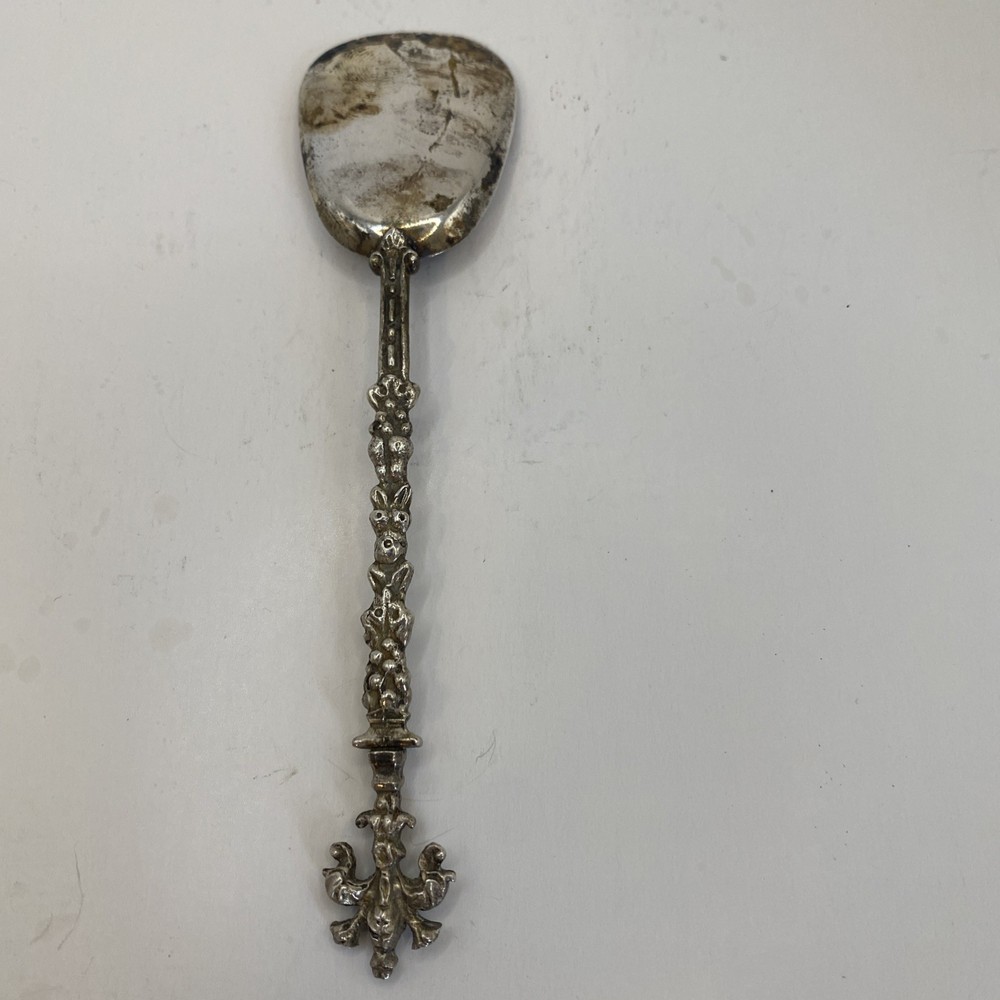 Vintage Ornate Shovel Spoon 5”