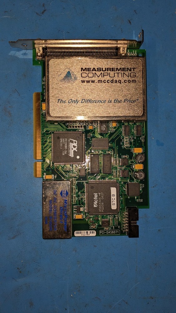 Measurement Computing PCI-DAS6071 1.25MS/s DAQ Board