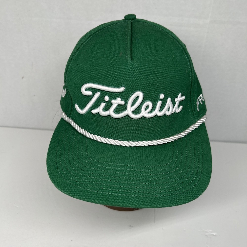 Tour Elite Flat Bill Pro V1 Green White