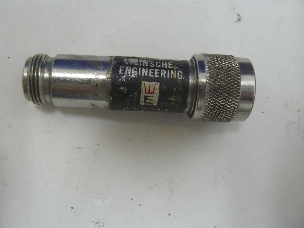 Weinschel Model 1 50dB Coaxial Fixed Attenuator