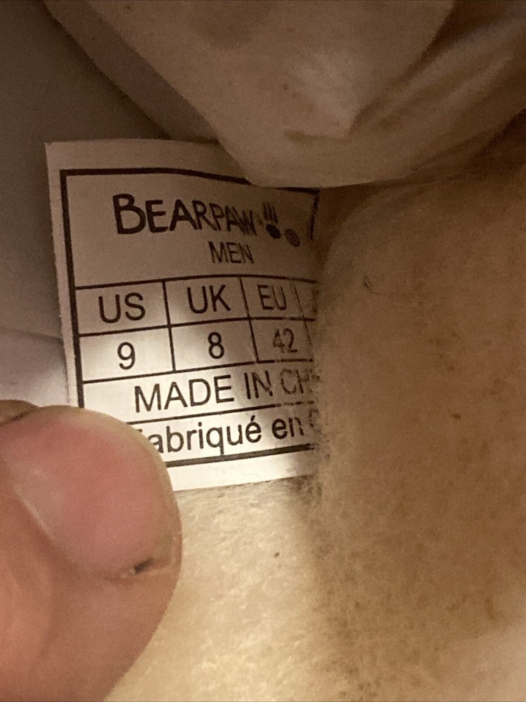 Bearpaw Men's Slipper SIZE 9