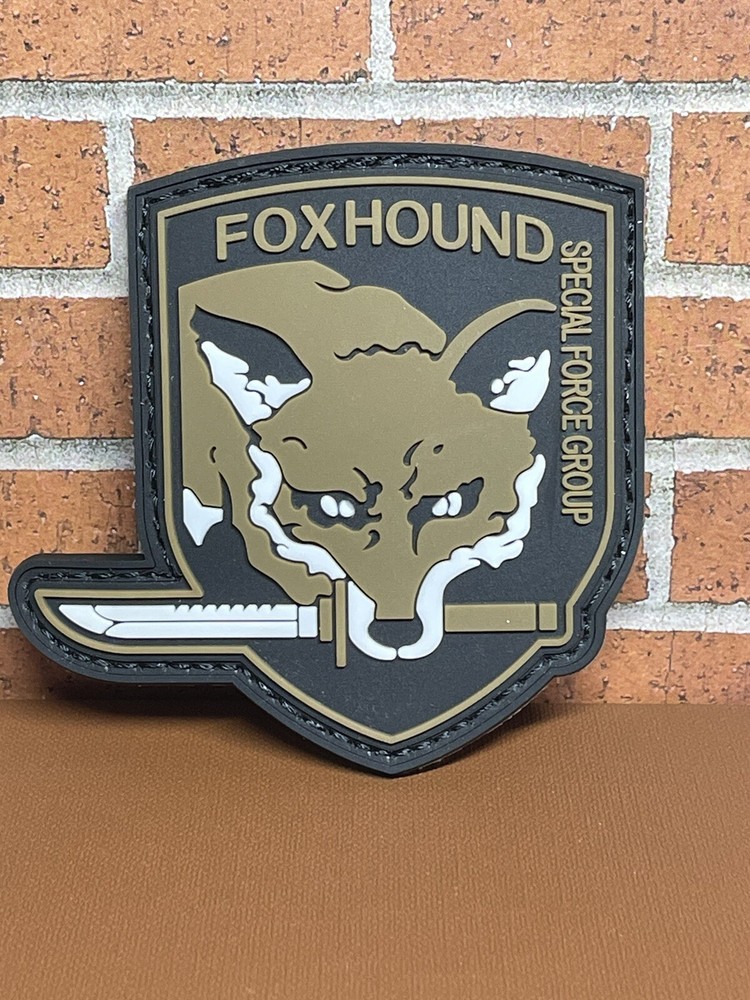 Foxhound PVC Patch - Tactical Morale Metal Gear Solid Patch - Fox Hound Patch