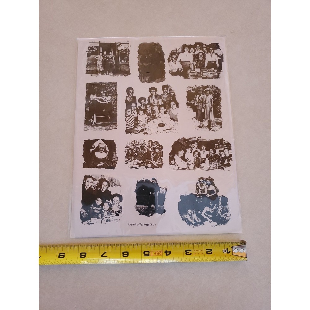 New Uncut Rubber Stamp Sheet Various Scenes Very Cool And Interesting
