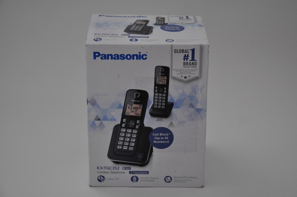 Panasonic KX-TGC352B Cordless Phone System