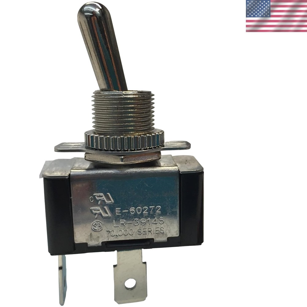 High-Performance SPST Toggle Switch - Ideal for Emergency Lighting Solutions