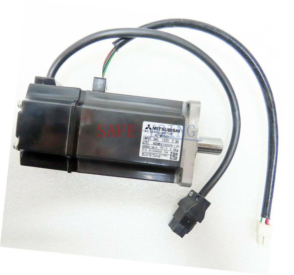 ONE Mitsubishi HC-MFS43 Servo Motor Used