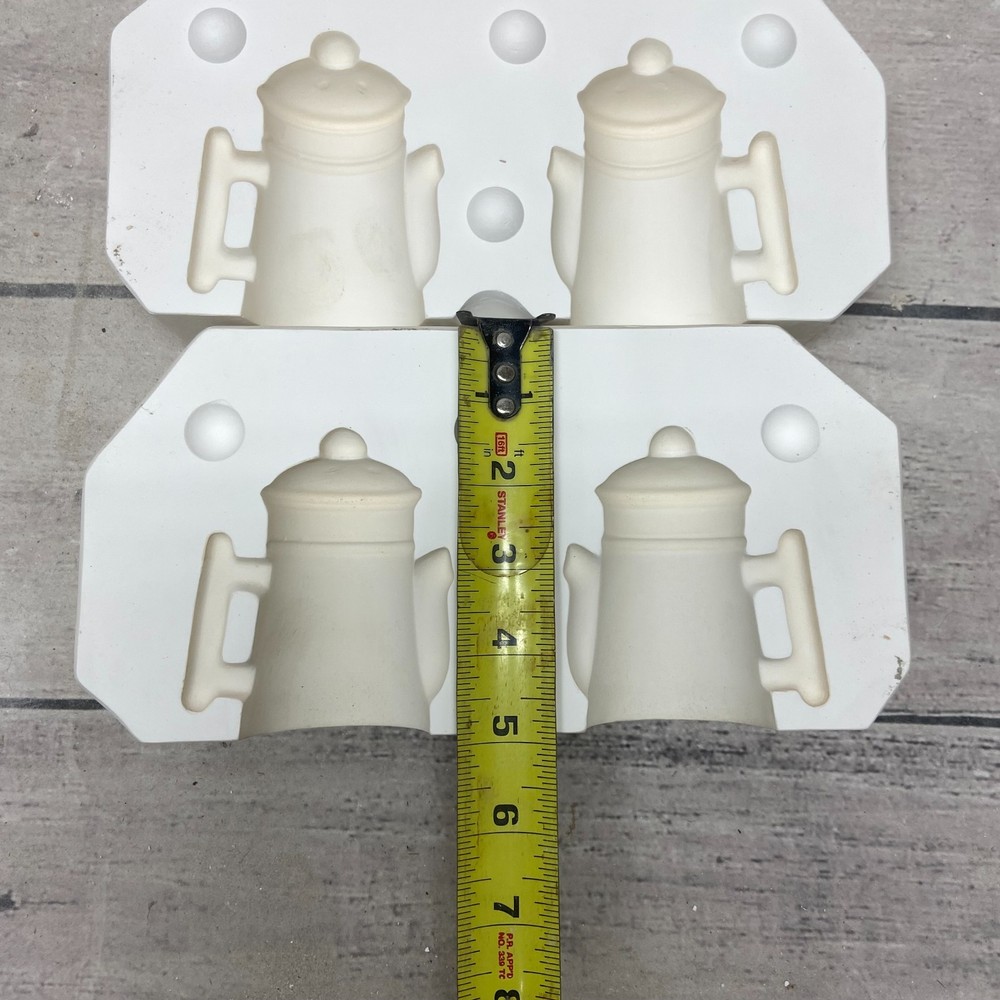 Unbranded Ceramic Casting Mold Salt & Pepper Shake Pitcher Figurine