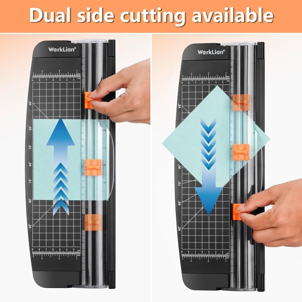Durable Lightweight Paper Trimmer for Labels & Projects - A4 Cutting Board