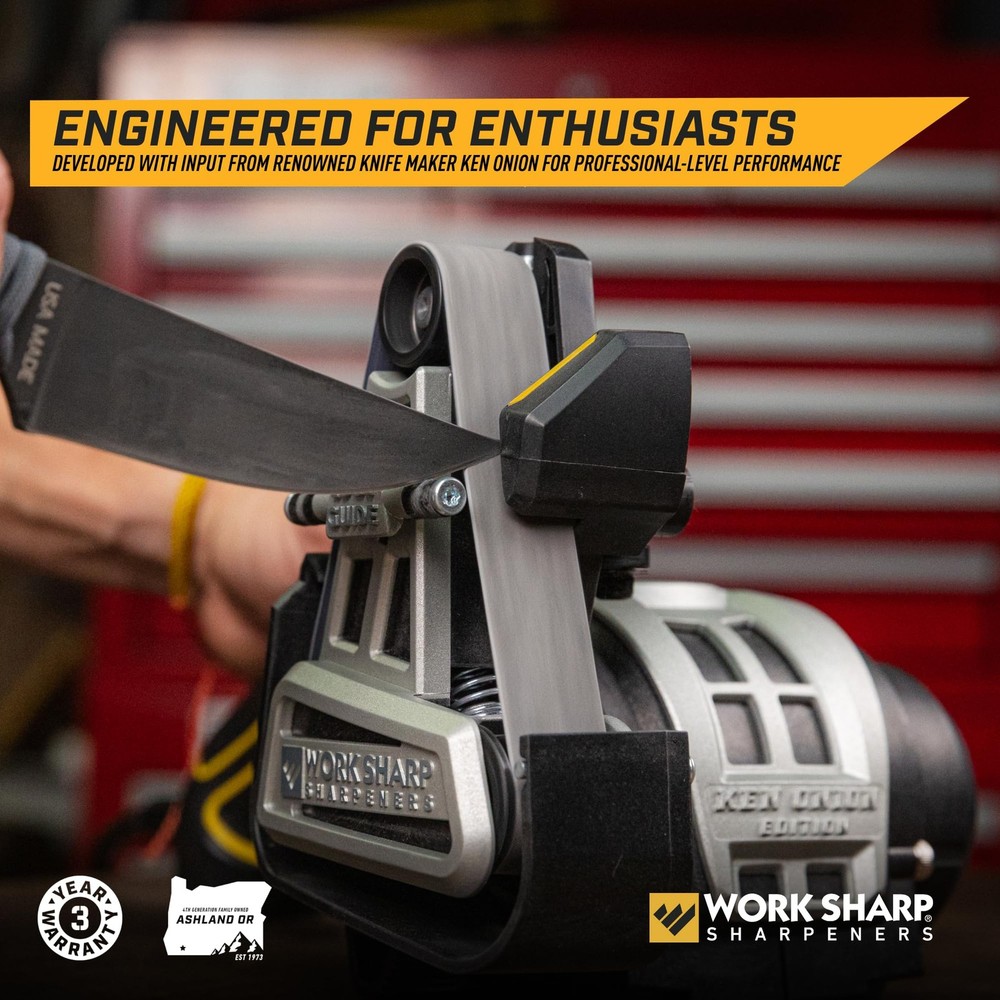 Work Sharp Ken Onion Knife Sharpener Adjustable Sharpening System