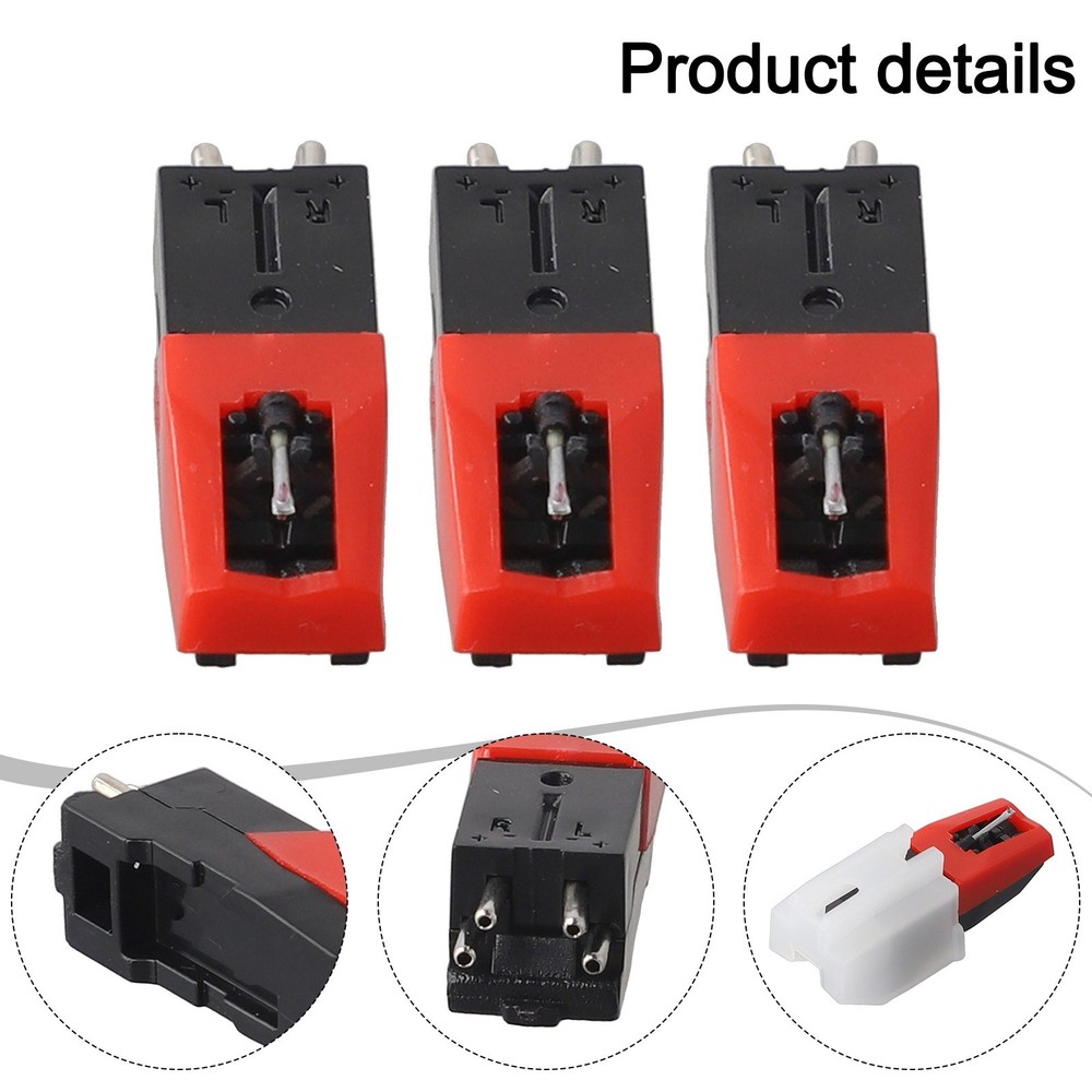 Incredible Sound Enhancement with This 3 Pack Turntable Needle Replacement Set