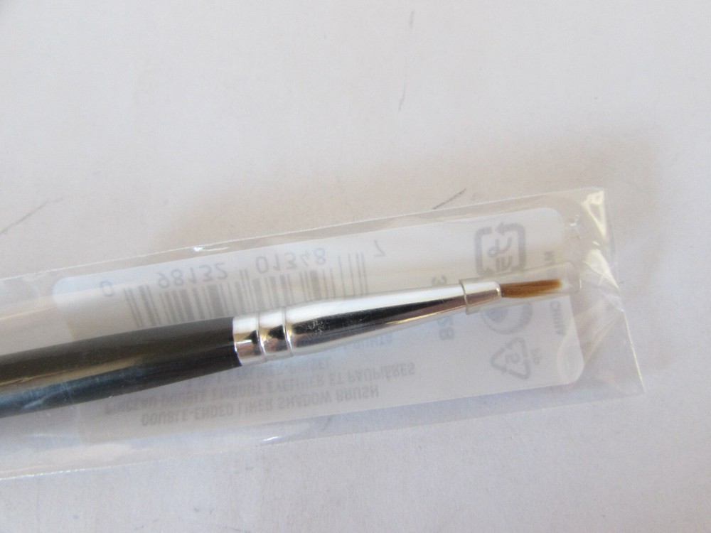 BareMinerals Double Ended Eye Liner Shadow Eyeshadow Brush Sealed