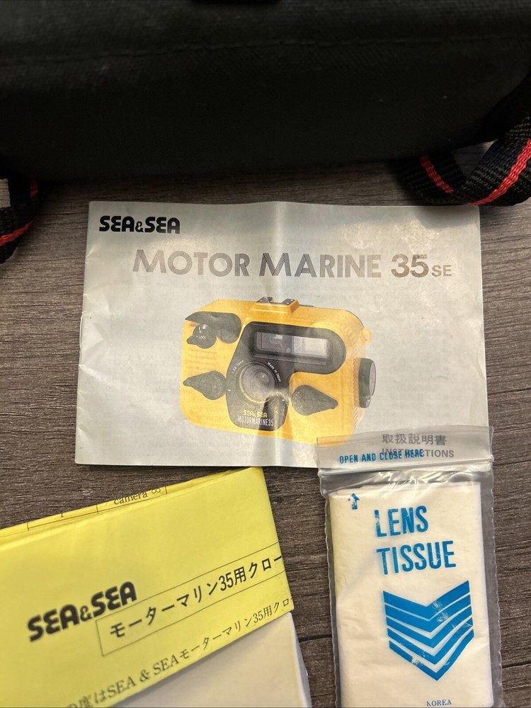 Sea & Sea Motor Marine 35 Under Water Camera With Case UNTESTED