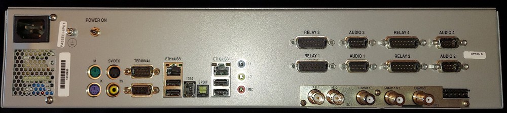 International Datacasting SuperFlex Pro Audio EXP DVB-S/DVB-S2 SFX4104FR PRSS