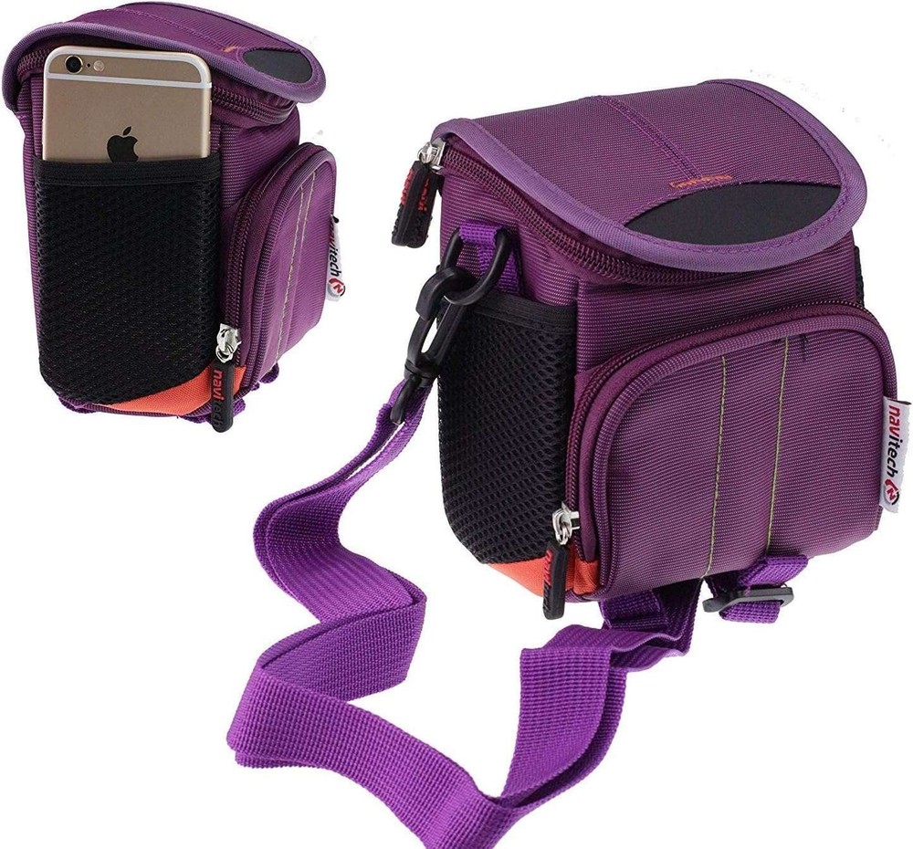 Navitech Purple Case For QICBIUD Compact Binoculars