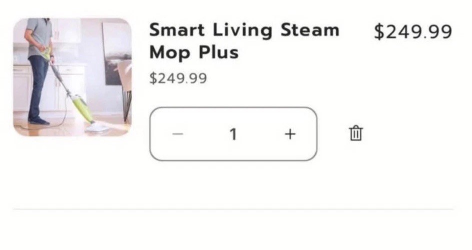 Smart Living Steam Mop