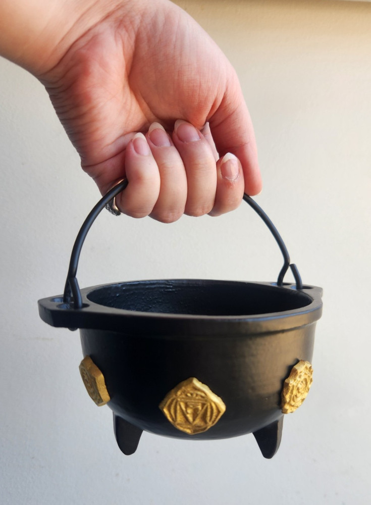 Seven Chakra Mini Cauldron