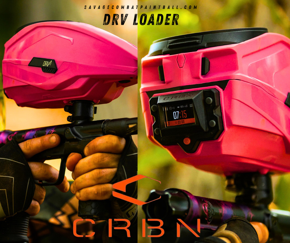 NEW Carbon CRBN DRV Paintball Loader - Pink