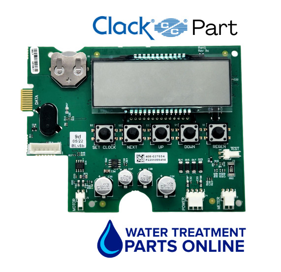 V3108-11BOARD WS1 Control Board 5 Button Genuine Clack Valve