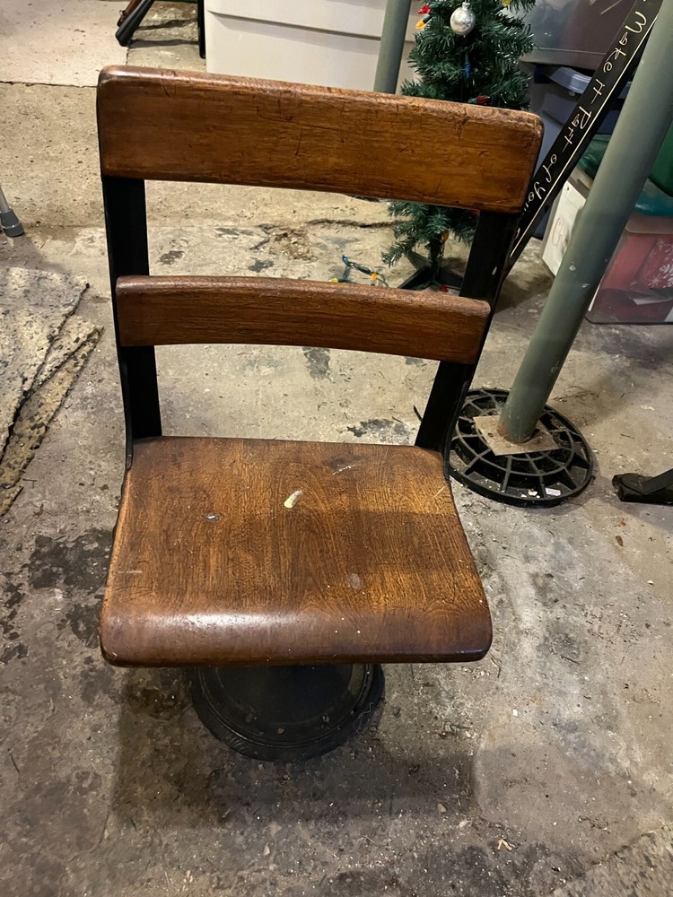 Antique 1900's School Desk