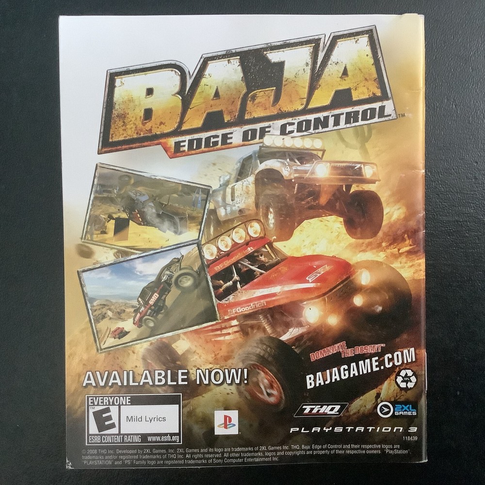 Saints Row 2 PS3 PlayStation 3 Instruction Manual Only