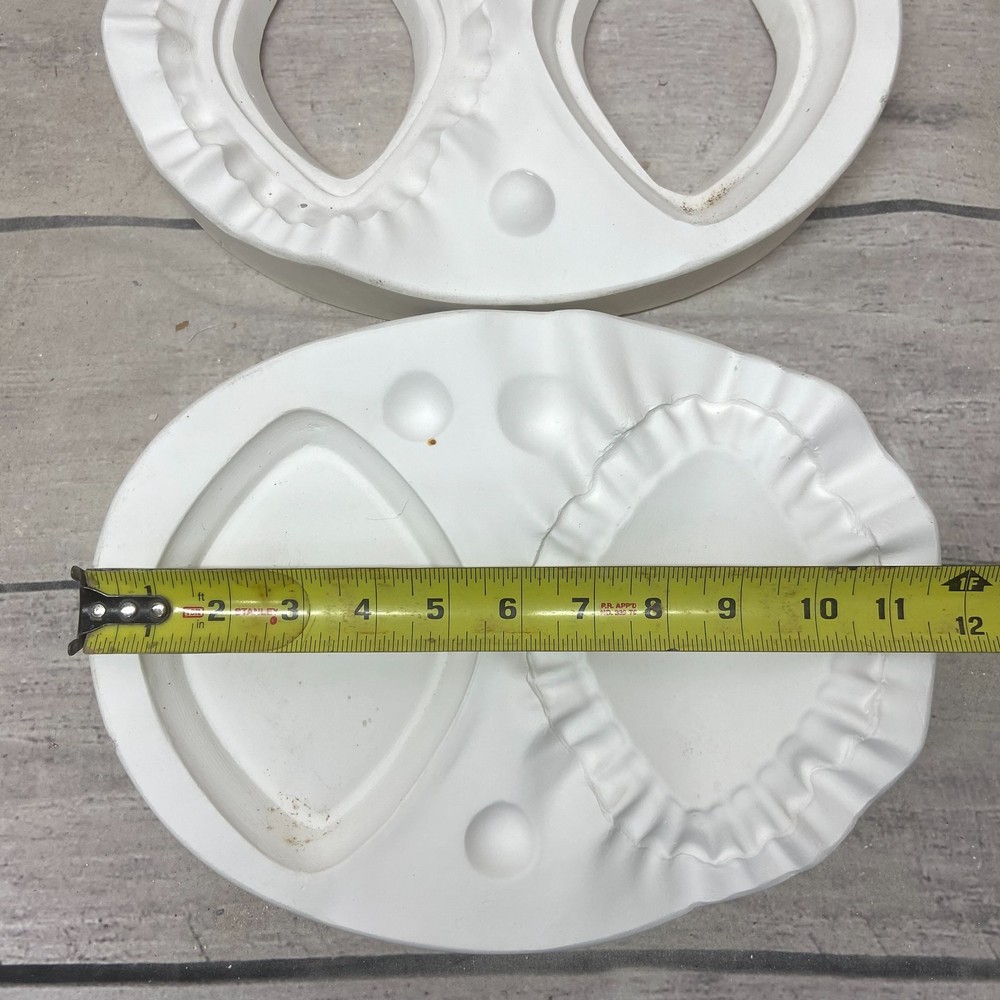 Unbranded Ceramic Casting Mold Medium Oval Shape Jewel Box