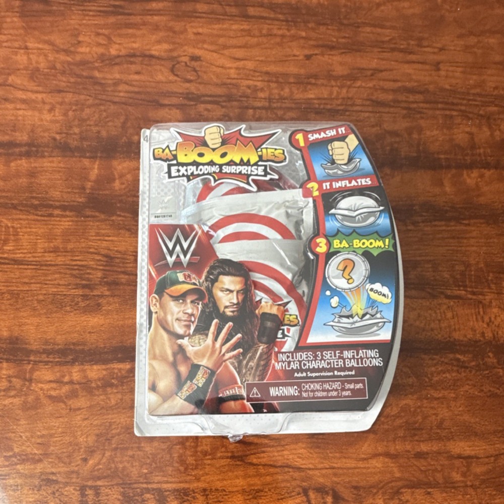 Jakks Exploding Surprise WWE Self-Inflating Mylar Character Balloons
