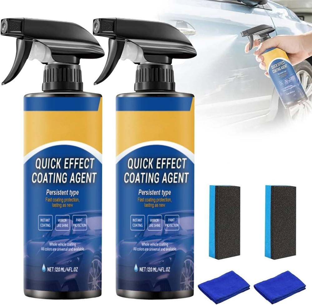Advanced Car Quick-Acting Coating Agent Spray, Car Coating Spray, Quick Effect