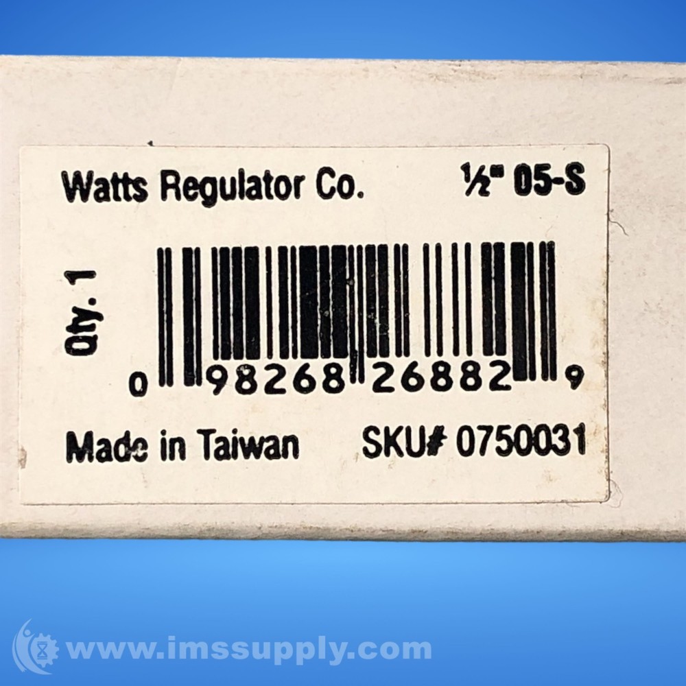 Watts Regulator 0750031 FNFP