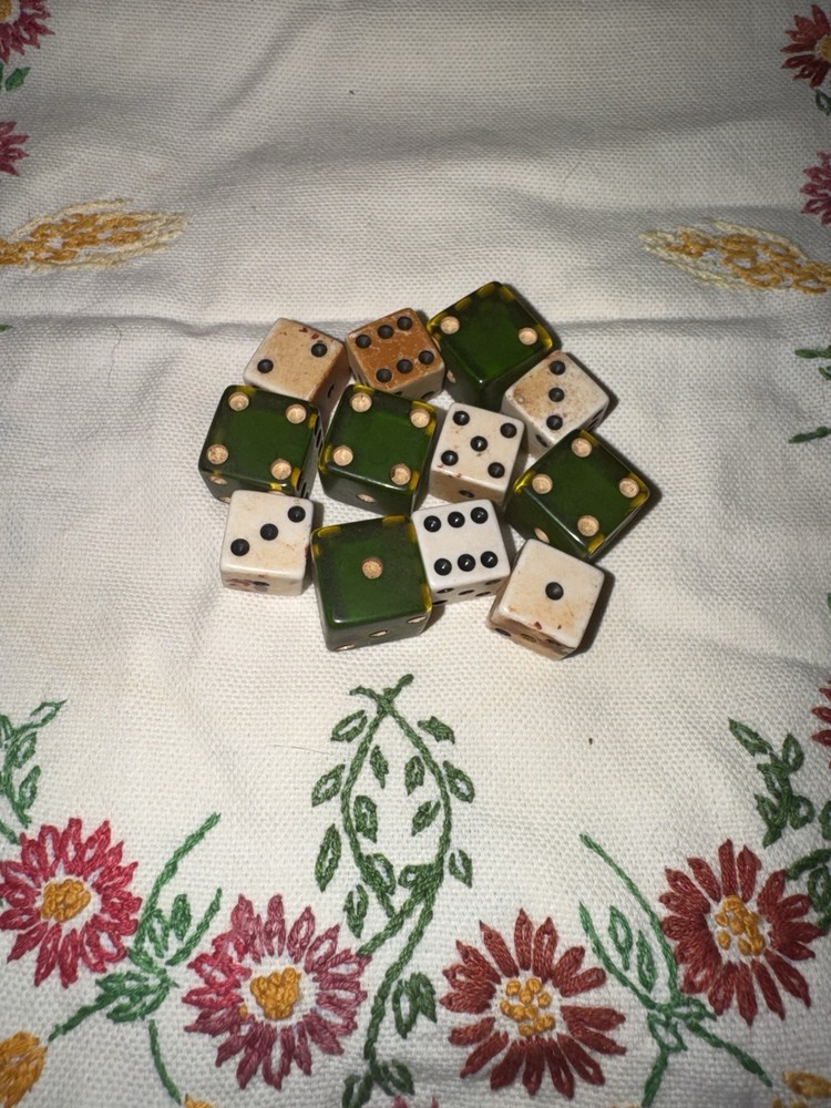 Vintage Dice 1940’s-1950’s