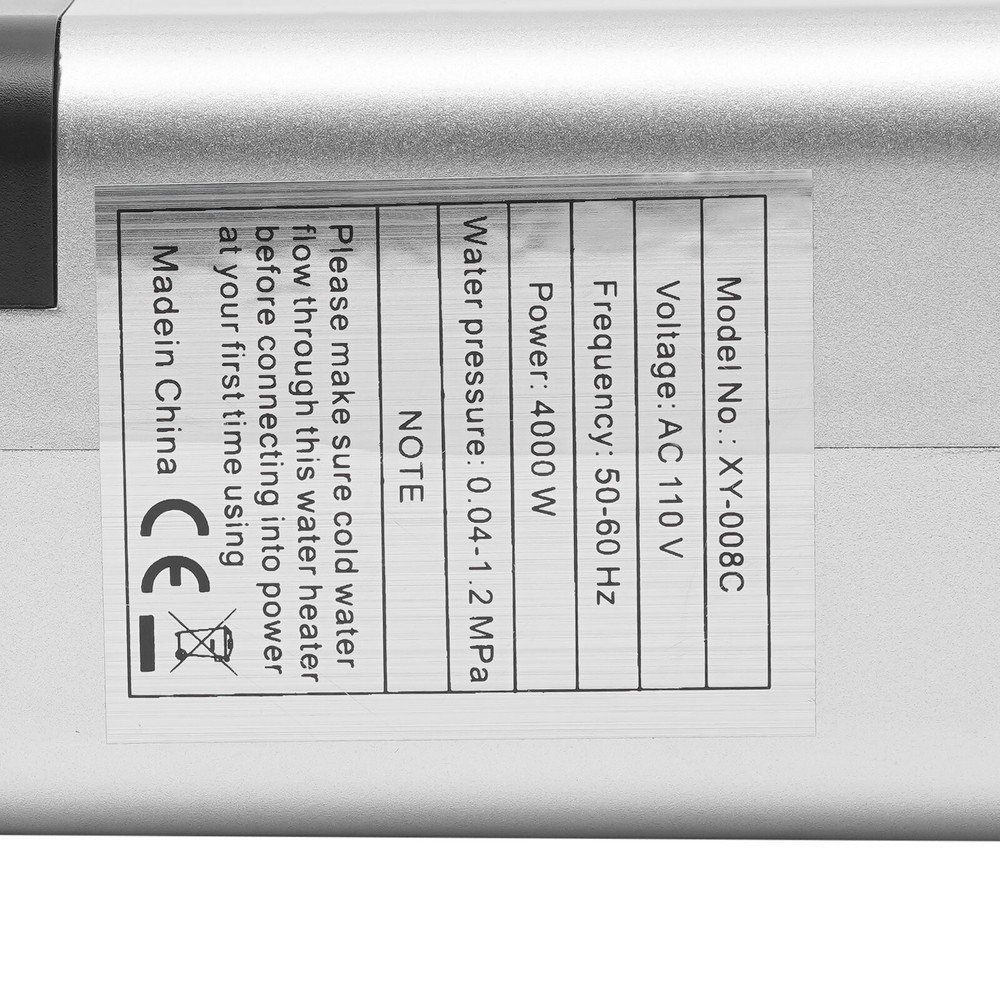 4000W Electric Tankless Water Heater Constant Temperature Instant Boiler