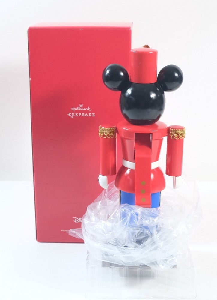 2015 DISNEY HALLMARK KEEPSAKE MICKEY MOUSE NUTCRACKER NIB