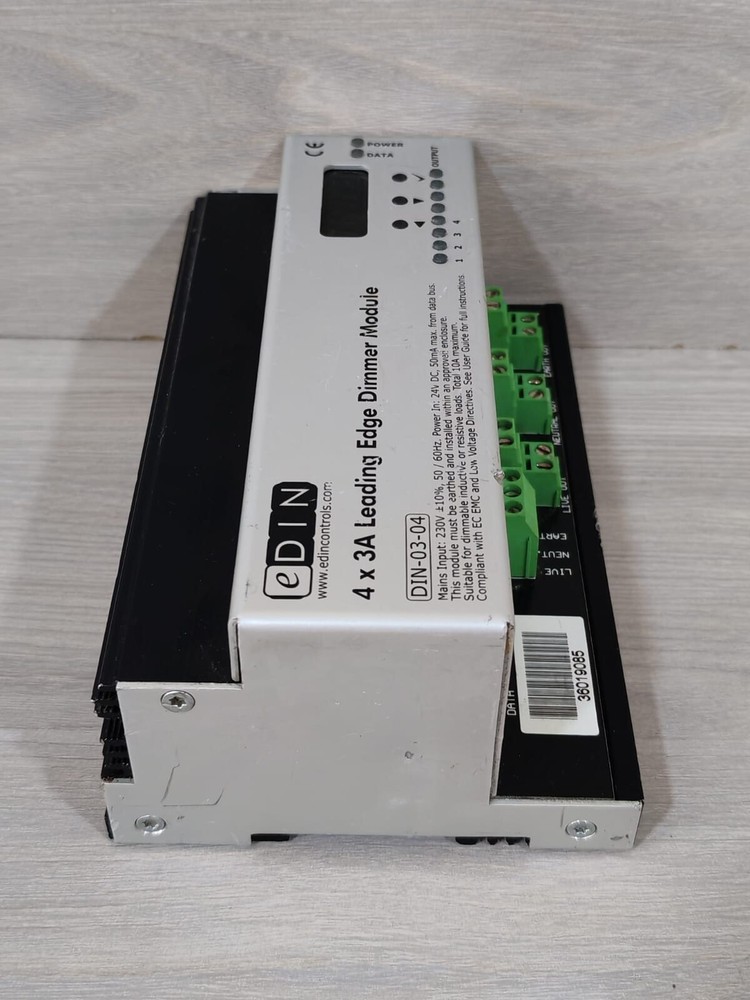 eDIN DIN-03-04 | 4 X 3A LEADING EDGE DIMMER MODULE