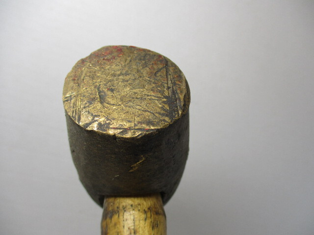 AFCO Brass Head Hammer 3 Pound Brass with a Solid Handle Three # EC