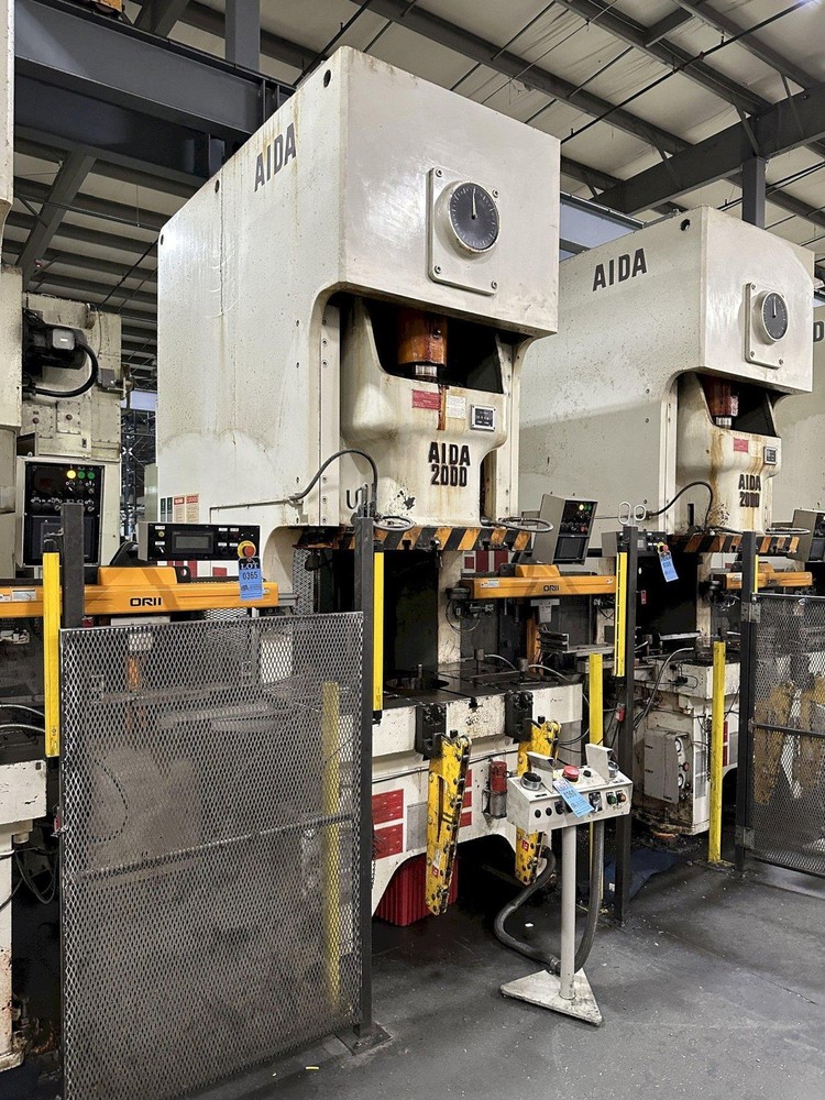 220 TON AIDA GAP FRAME PRESS