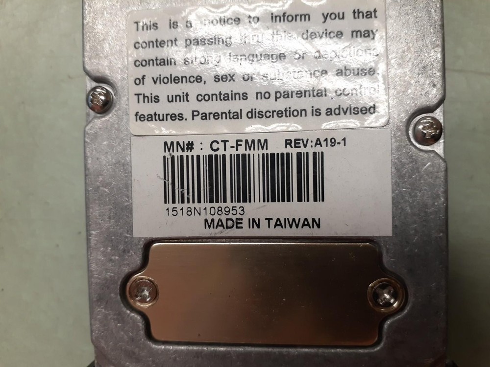 Cabletronix Fixed Channel Micro Modulator CT-FMM - Various Channels