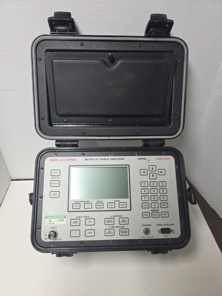 Sencore CA780 Cableizer Metallic Cable Analyzer — Untested Looks Great Used