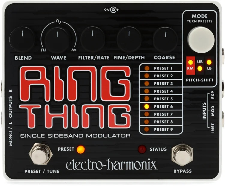 Electro-Harmonix Ring Thing Single Sideband Ring Modulator Pedal
